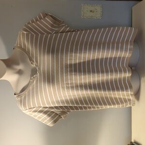 Striped Short Sleeve Tee Shirt